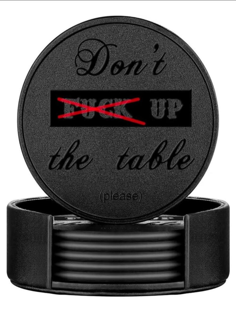 Humorous Drink Coasters - Picture 3 of 3